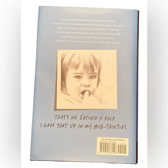 Matthew Perry Hard Cover Memoir - Picture 2 of 3
